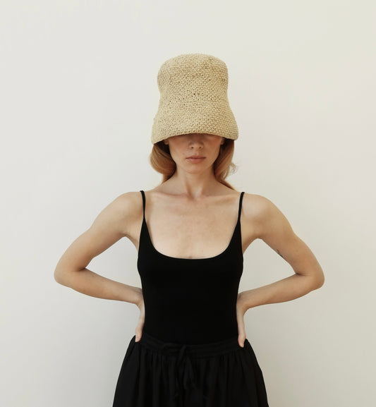 “Leah” bucket crochet hat